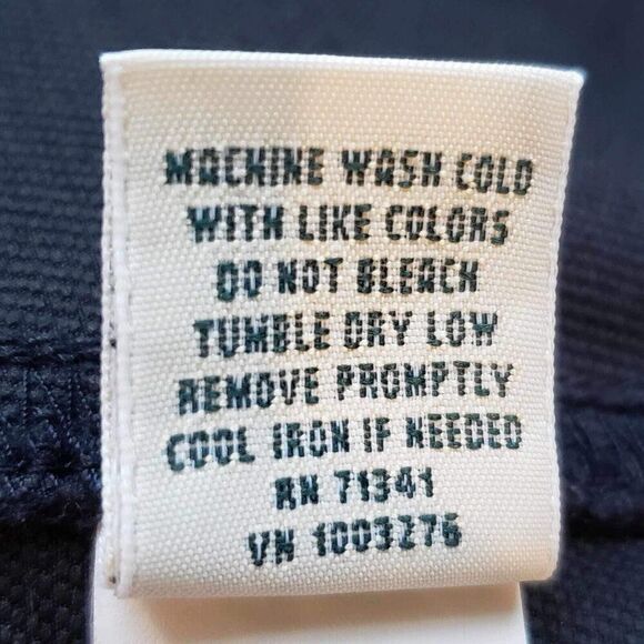 LL Bean Pants Womens Size 12 Gray Straight Leg Outdoor Hiking Flat Front - Picture 10 of 11